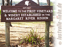 Margaret River, Western Australia Margaret River, Weinbaugebiet
