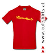 Kinder-T-Shirt Motiv: Lausbub - www.gesund.co.at