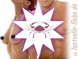 Krebs & Erotik - viversum.de © Fotolia Krebs: sensibel & hingebungsvoll